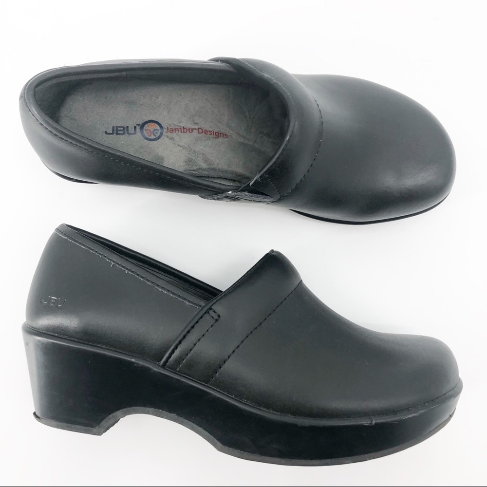 JBU by Jambu Black Cordoba Clog Women's 6.5